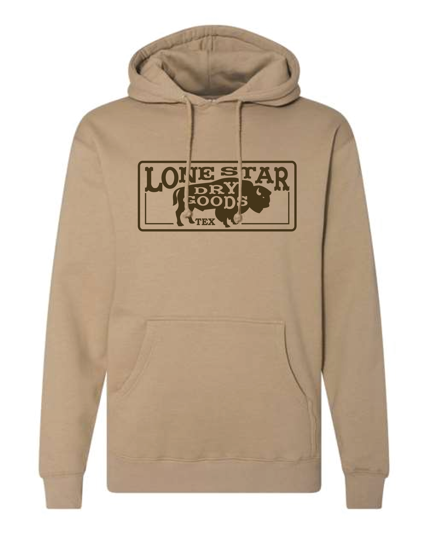 Buffalo Logo Hoodie - Sandstone